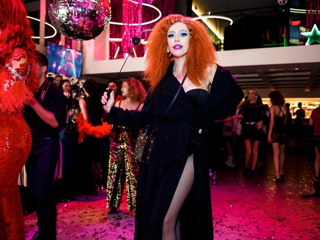 Алла Костромичева в день своего рождения показала Киеву нью-йоркский эпатаж