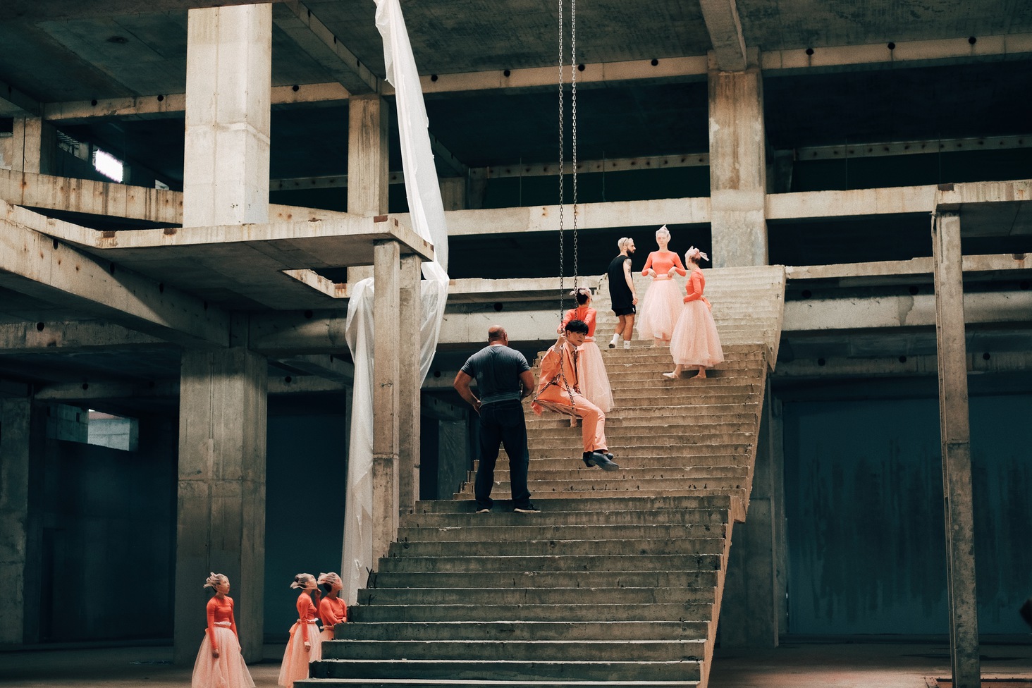 Съёмки клипа The Night Of One Star для Azora Сhin