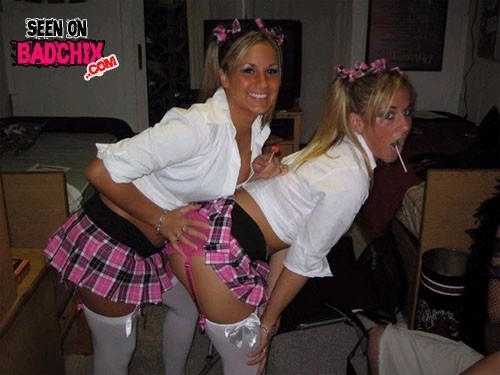 Развлечения пьяных девченок