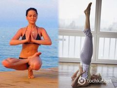 ТОП-5 звездных любительниц йоги