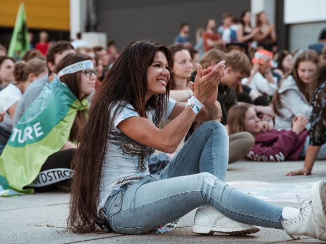 Руслана выступила в Аахене на глобальной демонстрации движения Fridays For Future