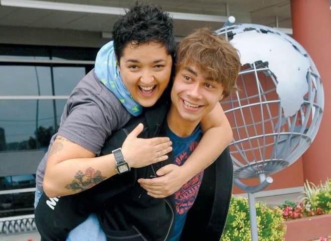 Мария Шерифович и Александр Рыбак