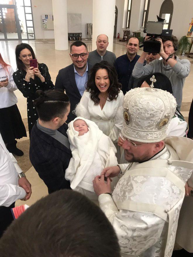 Крестины дочери Наталки Карпы