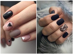 Геометричний манікюр