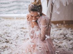 Весільна фотосесія Віри Брежнєвої