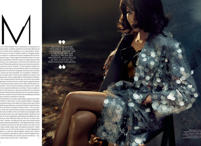 Наоми Кэмпбелл для Vogue Portugal