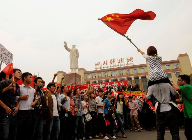 Мітинги в Китаї