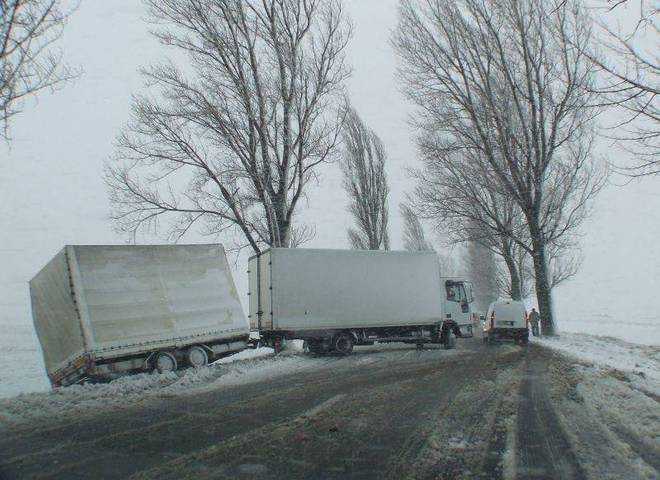 Сніг в Румунії