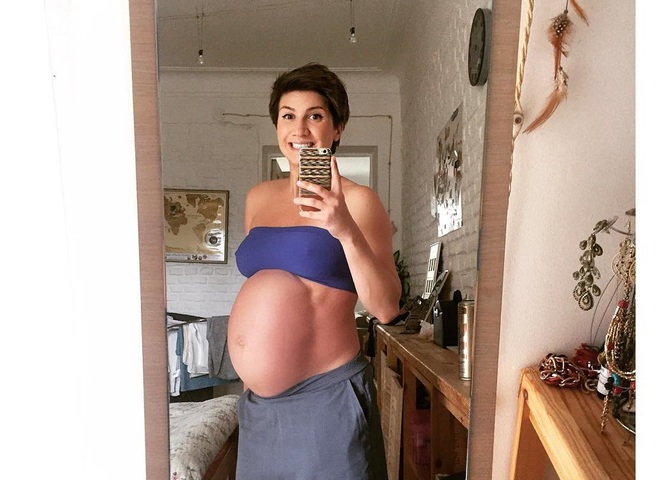 Анита Луценко набрала во время беременности 21 килограмм 
