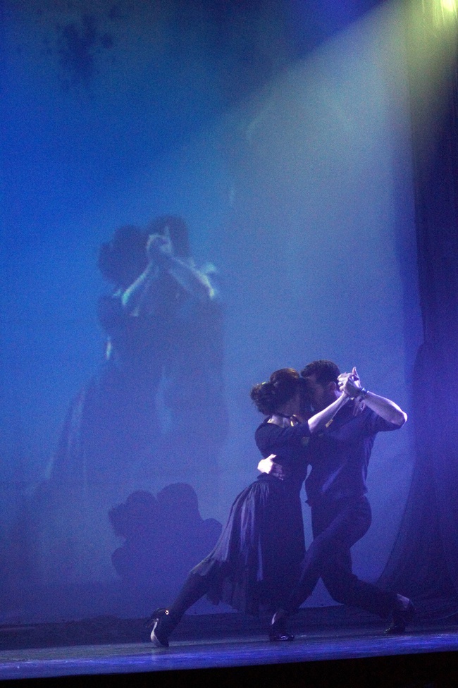 Надежда Мейхер представила авторский спектакль "Historia de Un Amor"