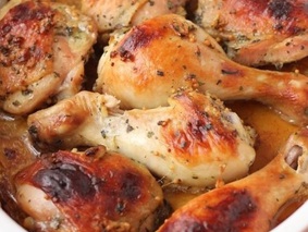 Курица с медом и горчицей Курица с медом и горчицей