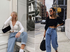 Джинси slouchy: для тих, хто втомився від скінні (або поправився за карантин)