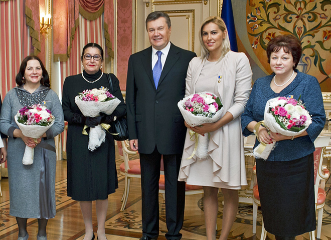 Віктор Янукович та Яна Клочкова