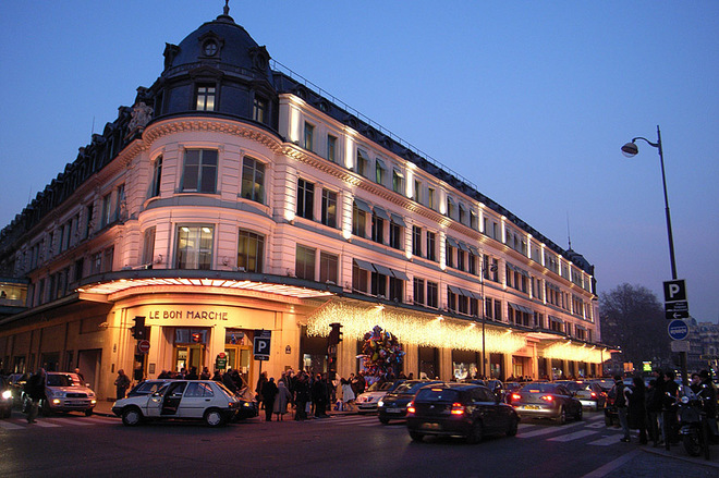 Самые старинные универмаги в мире: Le Bon Marche, Париж