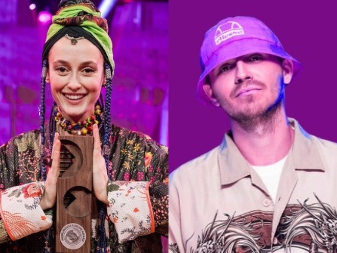 Аліна Паш та Олег Псюк з Kalush