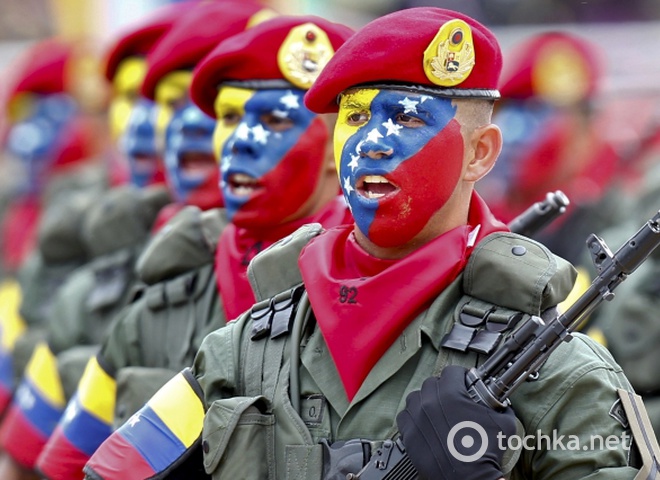 Парад в Венесуэле