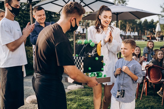 День рождения сына Вероники Дидусенко и Геннадия Курочки