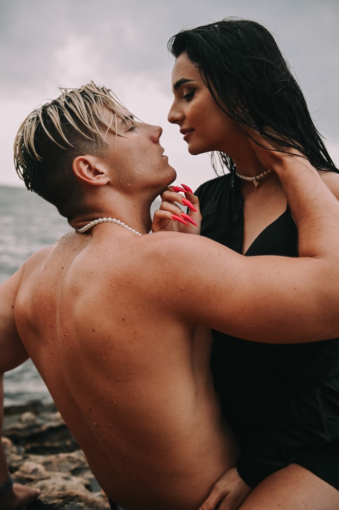 Анна Тринчер и Александр Волошин