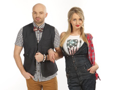 Слава Дёмин и Таня Татарченко