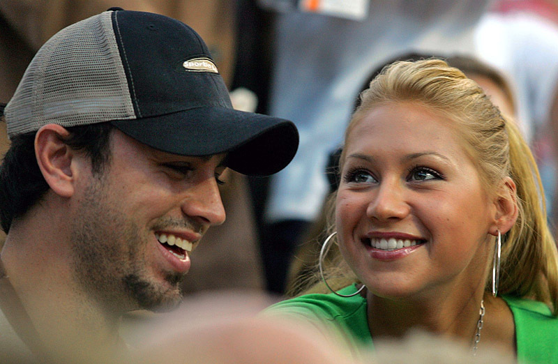 Енріке Іглесіас і Ганна Курнікова