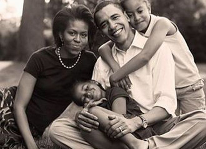 родина Барака Обами