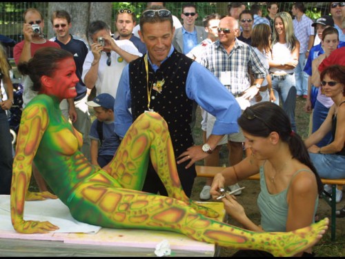 Фестиваль бодиарта в Австрии