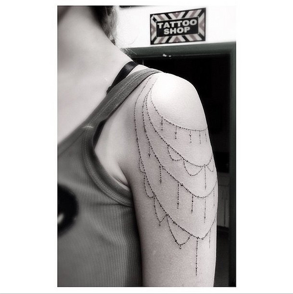 Оригинальный татуировки для любителей моды