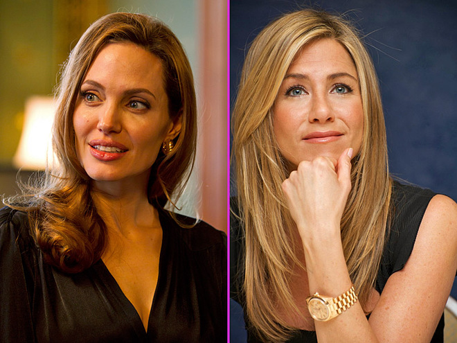 Дженніфер Еністон і Анджеліна Джолі