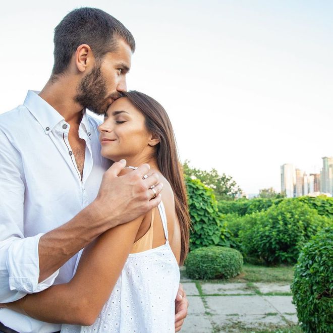 Илона Гвоздева с мужем