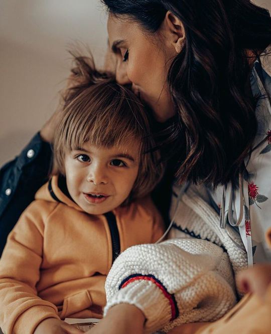 Джамала со старшим сыном