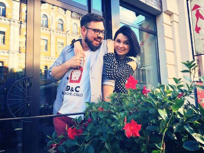 Григорий Герман с женой