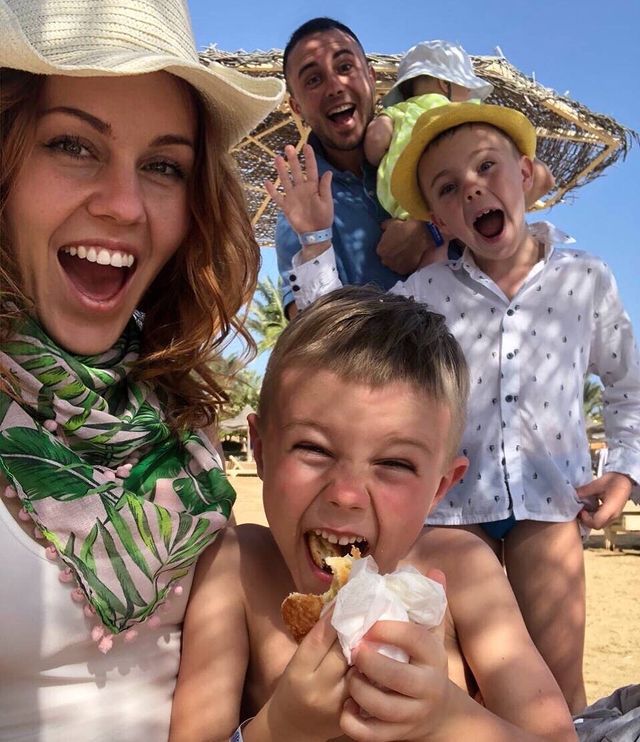 Alyosha и Тарас Тополя с детьми