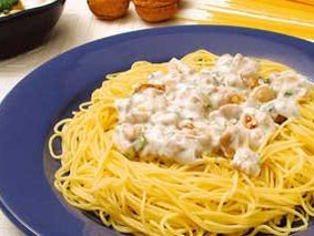 Спагетти с ореховым соусом