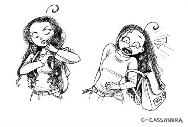 Комиксы про девушек с длинными волосами