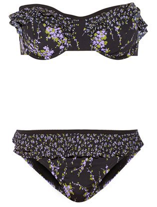 Купальники - цветочный принт