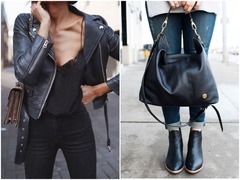 Шкіряні речі на осінь