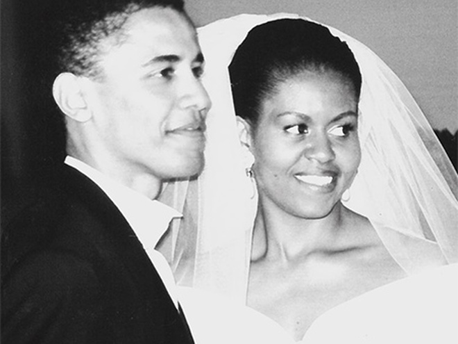 Мишель Обама и Барак Обама