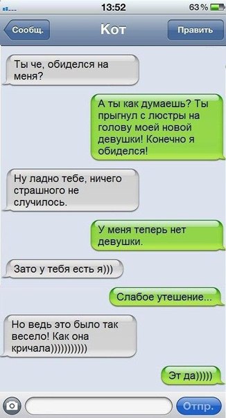 Ну очень смешные переписки