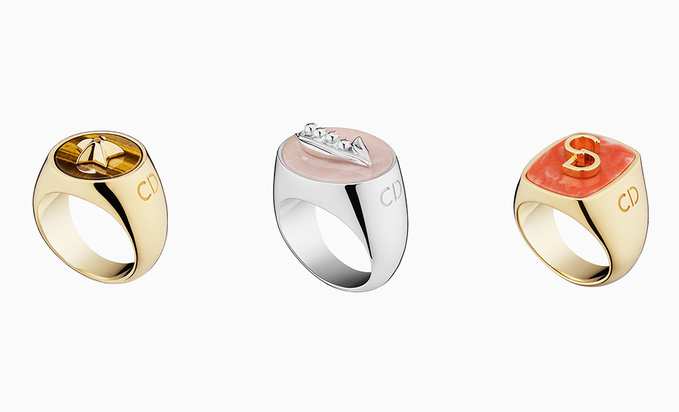 Кольца-талисманы на удачу от Dior 
