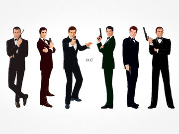 "Создавая 007: 50 лет стиля Бонда": в Париже открылась выставка, посвящённая Джеймсу Бонду