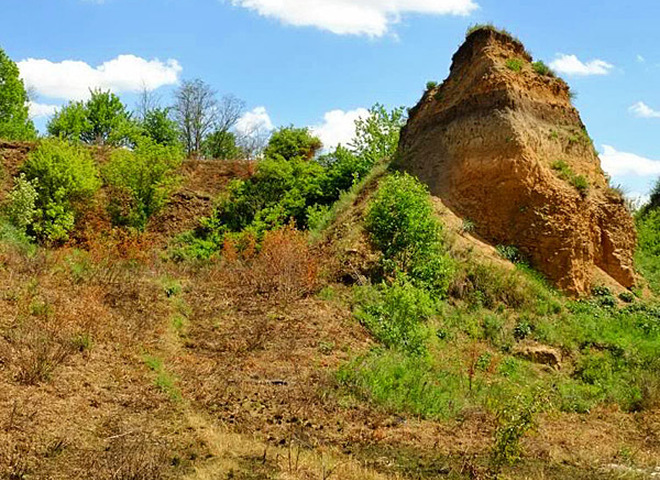 Метеоритный кратер, Ильинцы