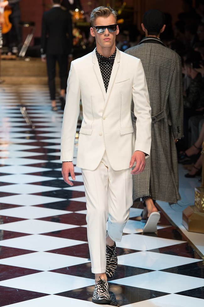 З чим носити піджак: колекція Dolce & Gabbana SS 2017