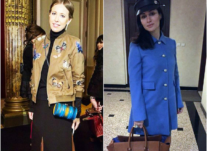 Ксения Собчак и Тина Канделаки