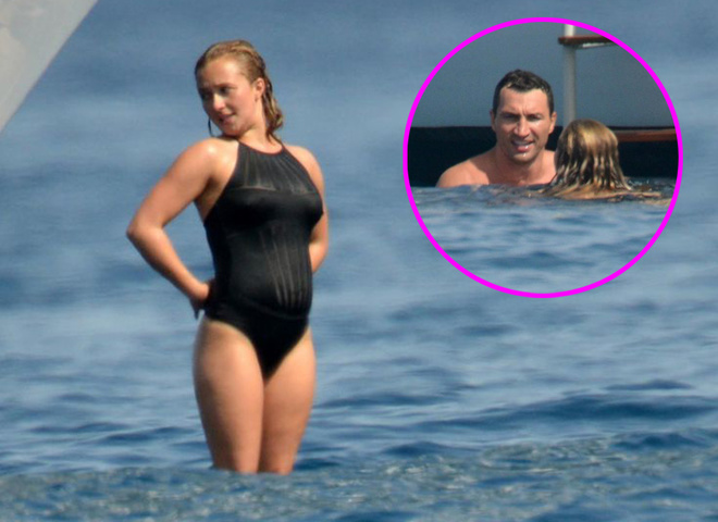 Вагітна Хайден Панеттьєрі показала округлий животик