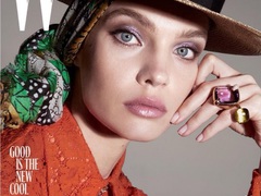 Наталья Водянова для W Magazine