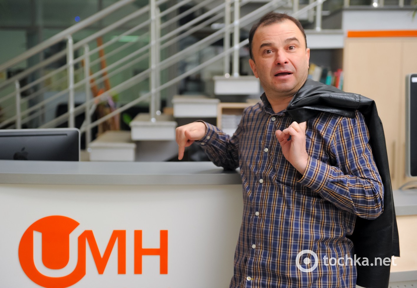 Виктор Павлик в гостях у tochka.net