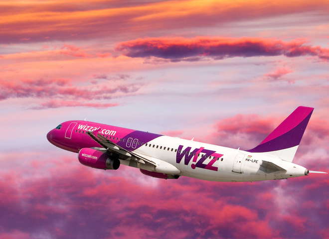 Знижка 20% на всі рейси Wizz Air