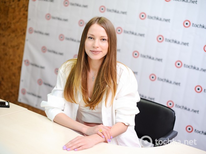 Ірина Левицька в гостях у tochka.net