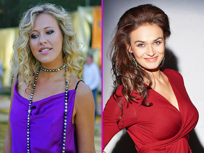 Ксения Собчак и Алена Водонаева