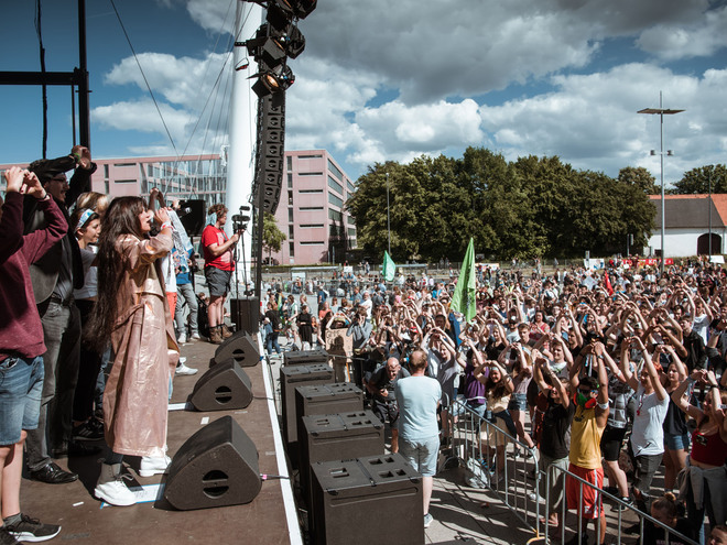 Руслана выступила в Аахене на глобальной демонстрации движения Fridays For Future